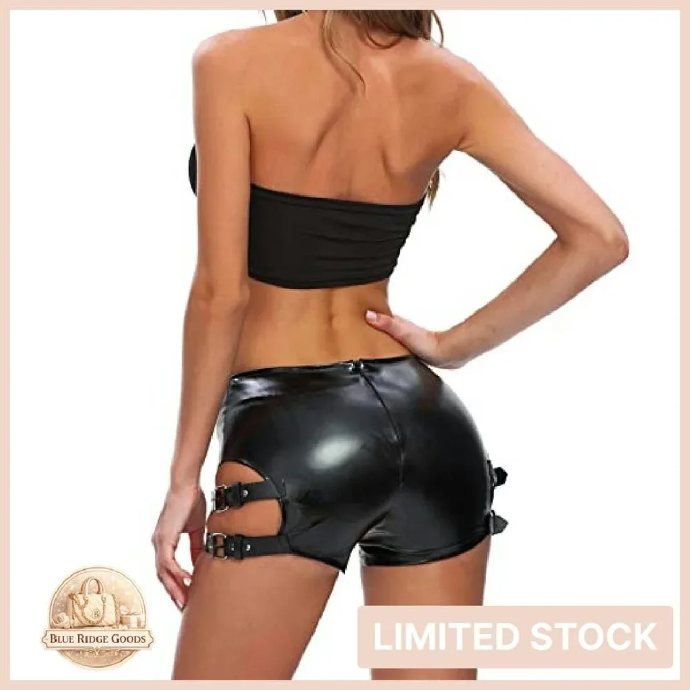 Asymmetrical Mini Skirt High Waist Bodycon Gothic Dance Y2K Chic